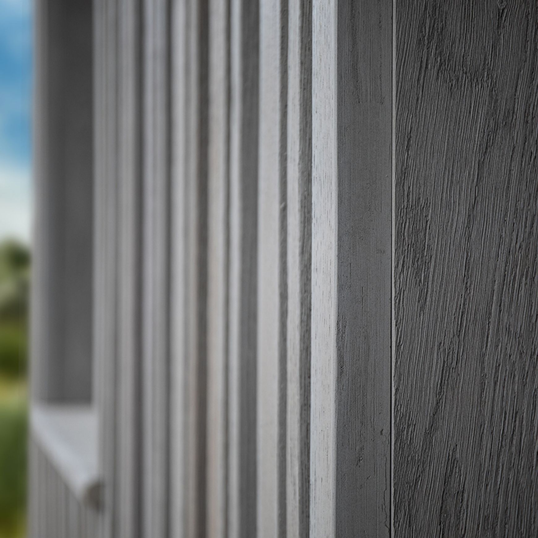 Millboard Envello Board & Batten Cladding | Smoked Oak