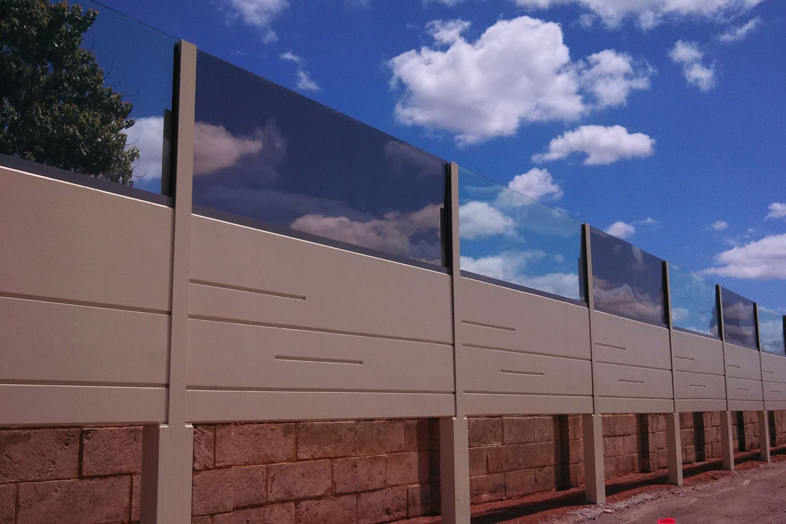 Transparent Noise / Safety Barriers