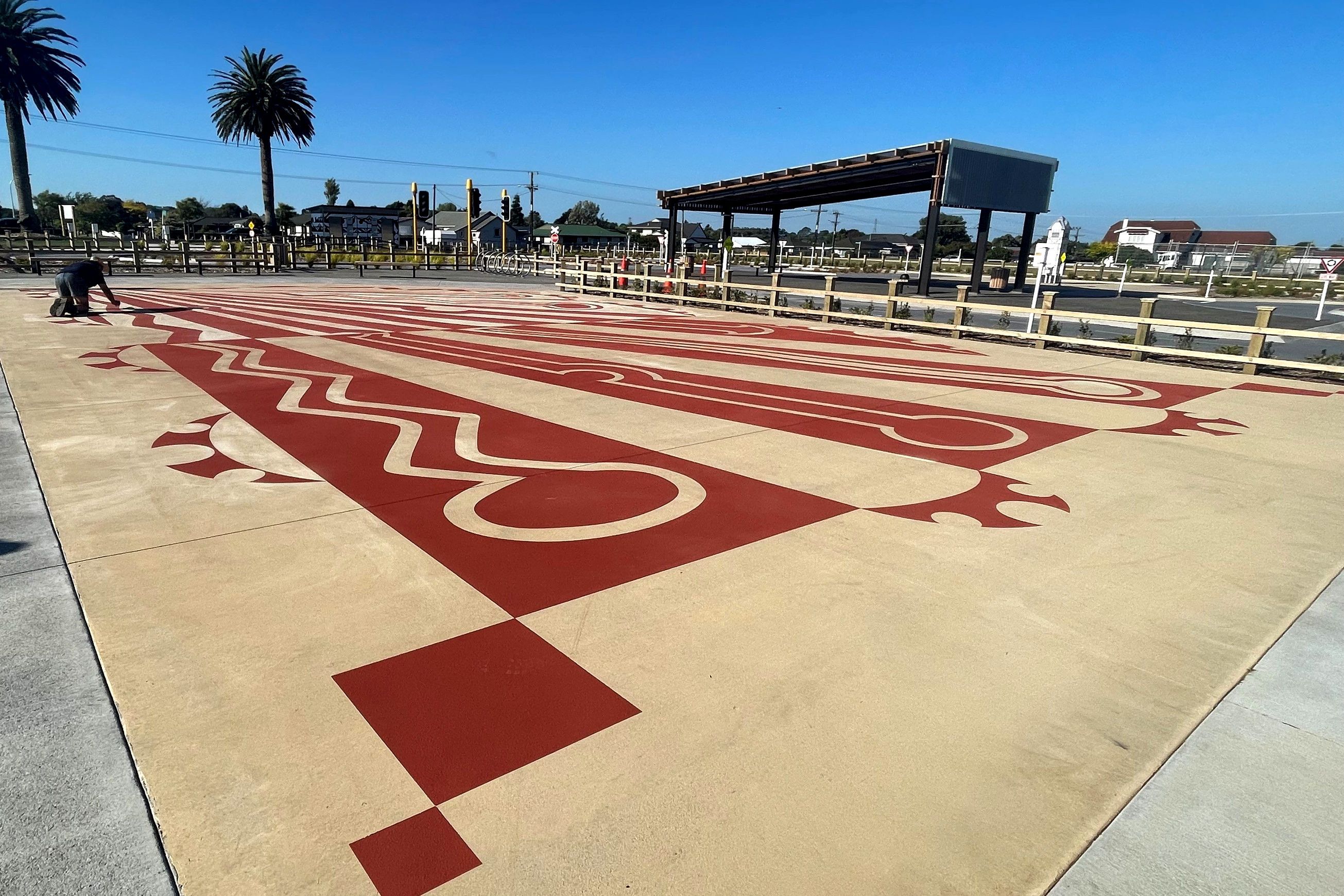 Decorative Flooring Overlay
