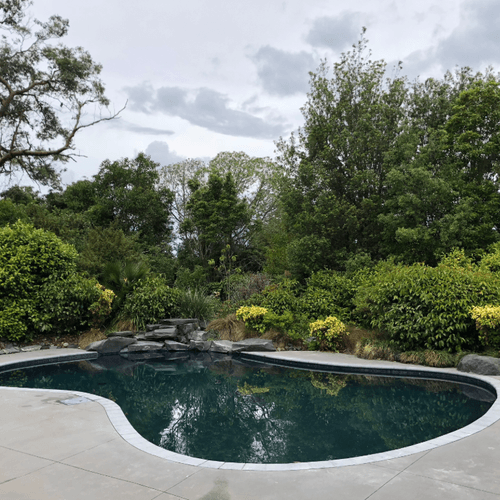 Black Maui Hydrazzo Pool Plaster