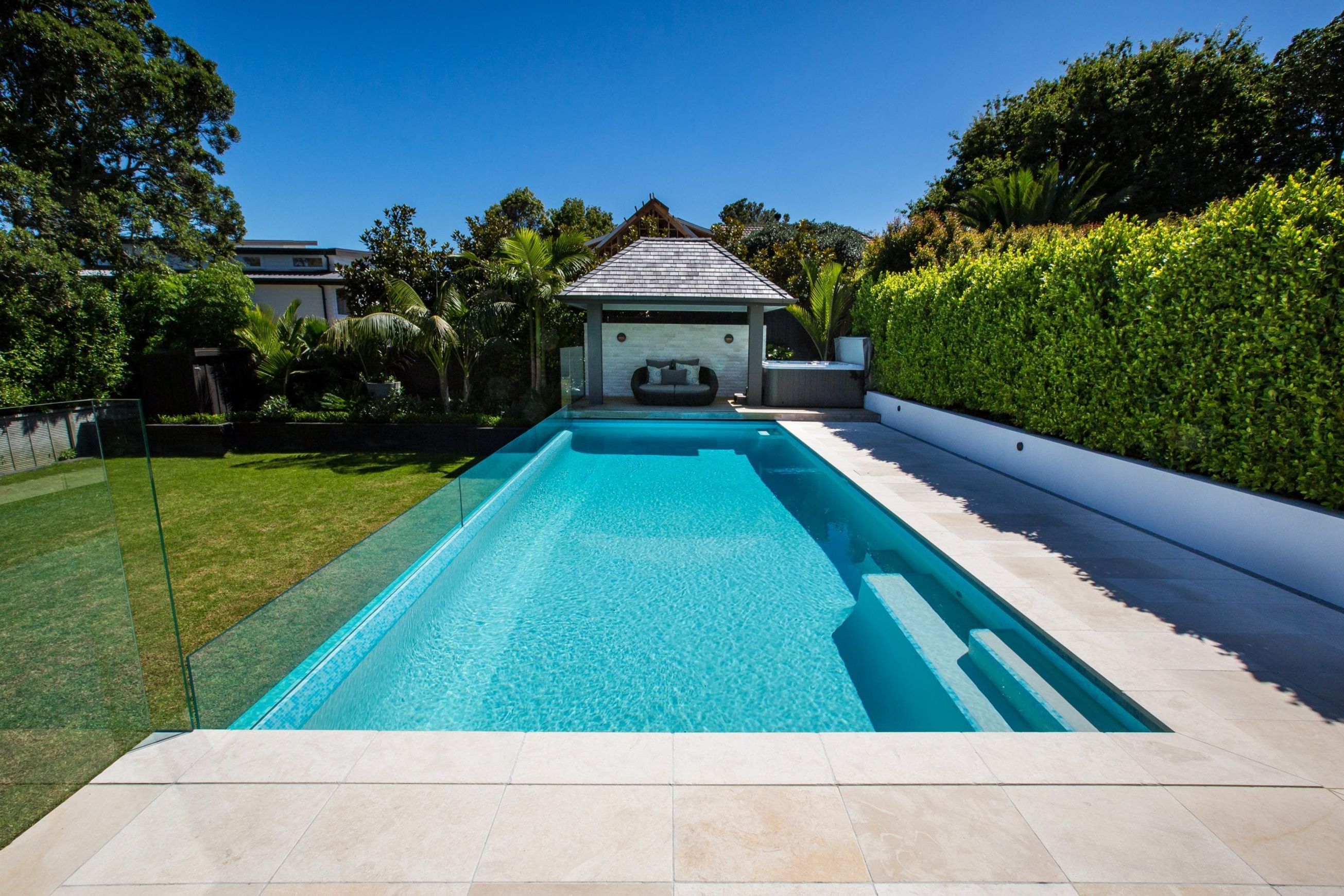 Bimini Teal Hydrazzo Pool Plaster