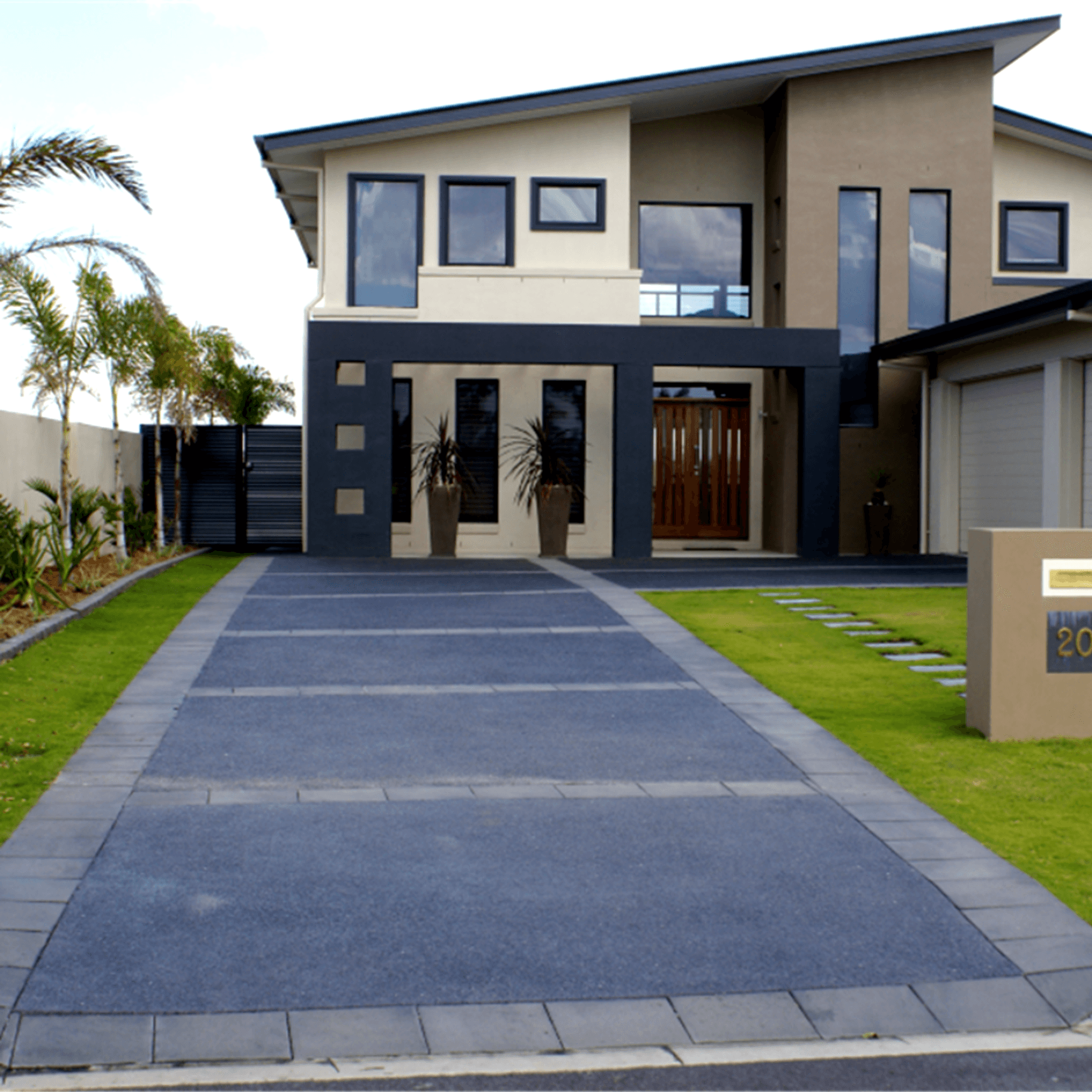 Residential Coloured Concrete