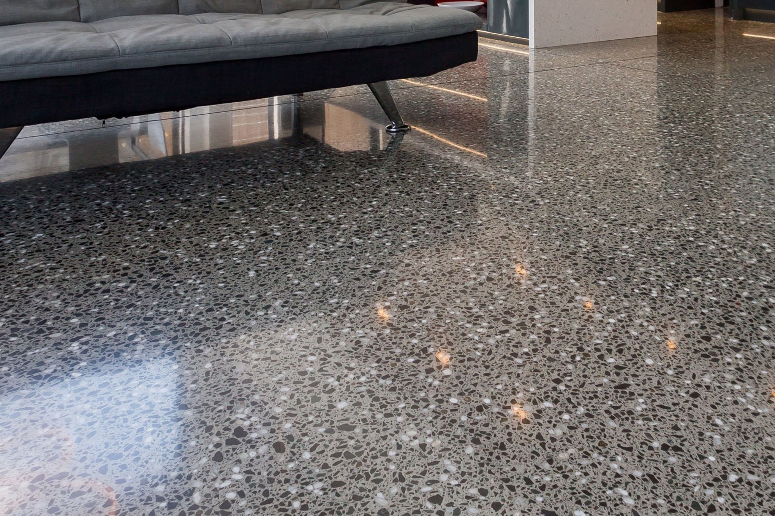 Polished Concrete Flooring - High Street (Full Exposure)