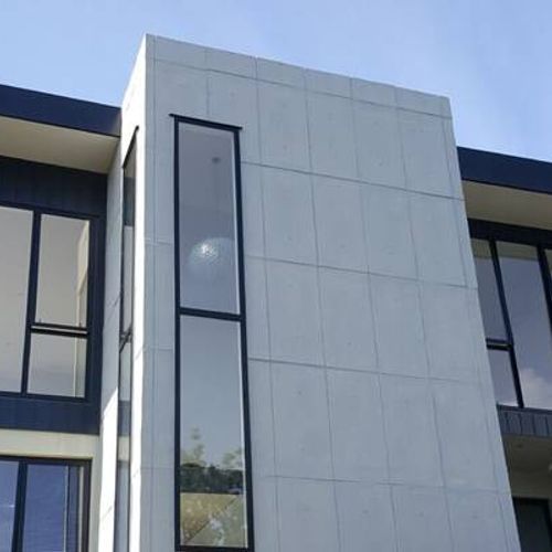 Polished Concrete Wall Panels by Muros