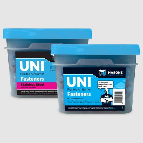 Masons UNI Fasteners Galv Nail and Washers