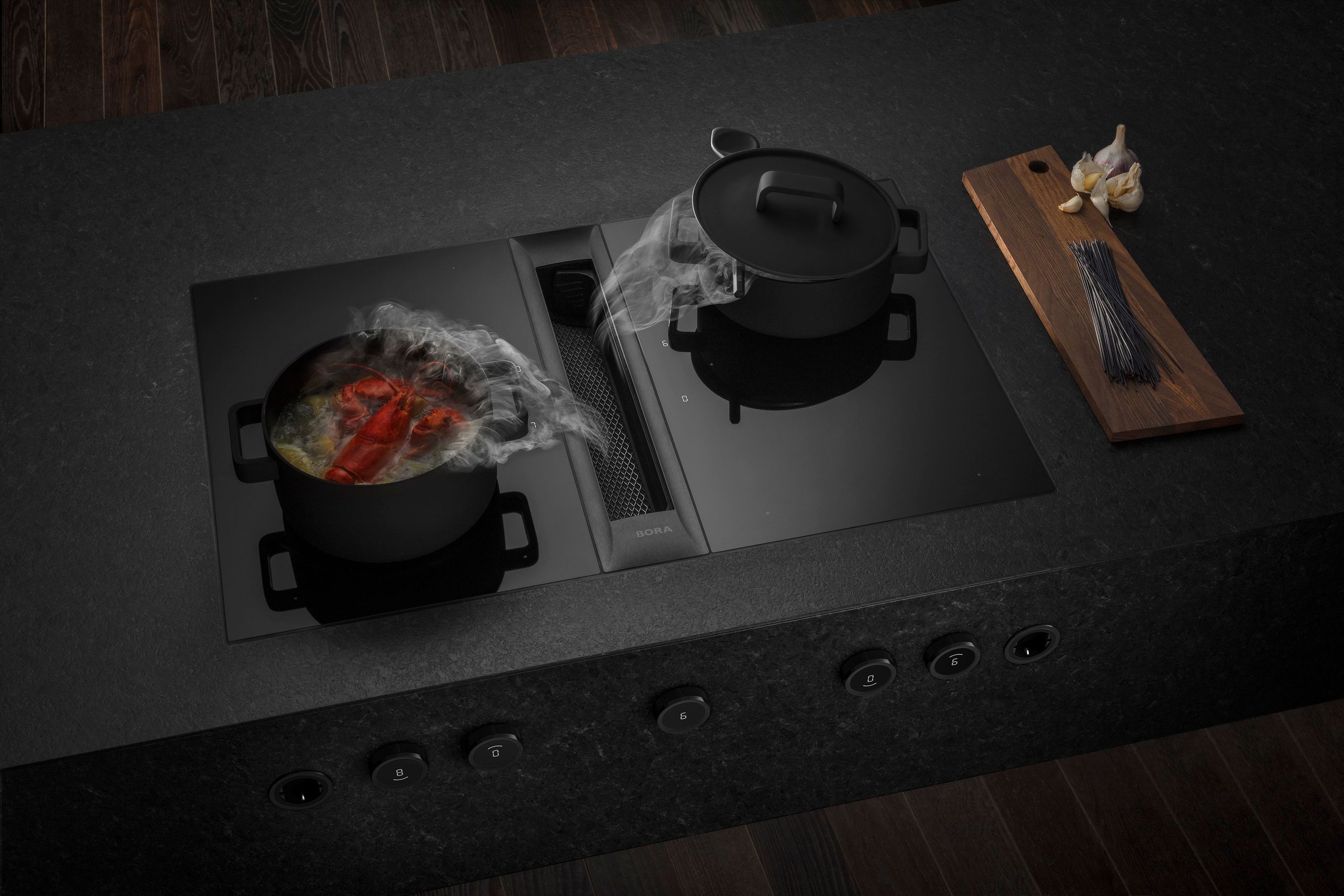 BORA Professional 3.0 | Combined Cooktop & Extractor