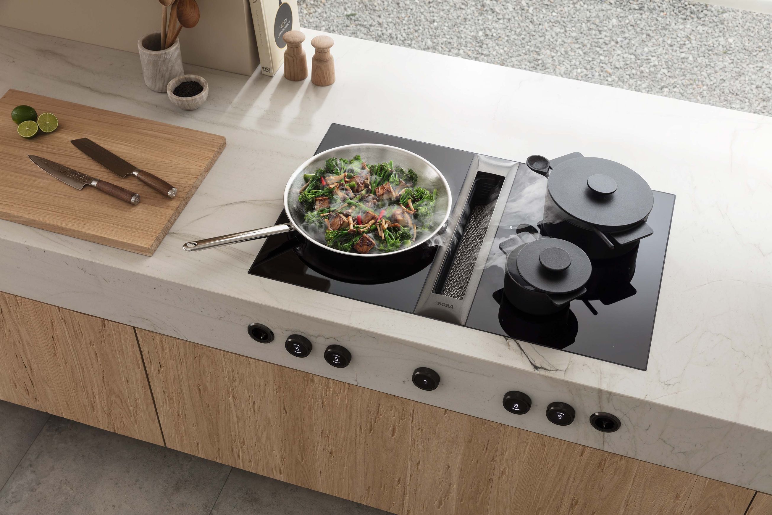 BORA Professional 3.0 | Combined Cooktop & Extractor