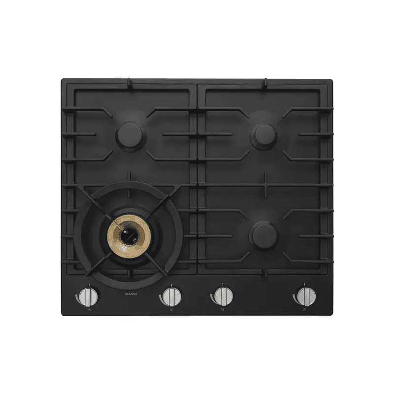 60cm 4 Burner Gas Cooktop - Anthracite