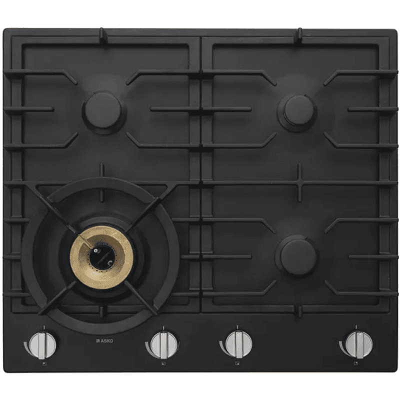 60cm 4 Burner Gas Cooktop - Anthracite