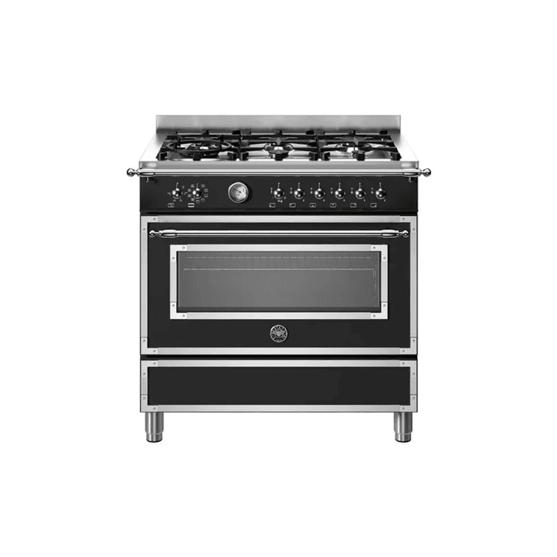 90cm Heritage Series Induction Cooker - Matte Black