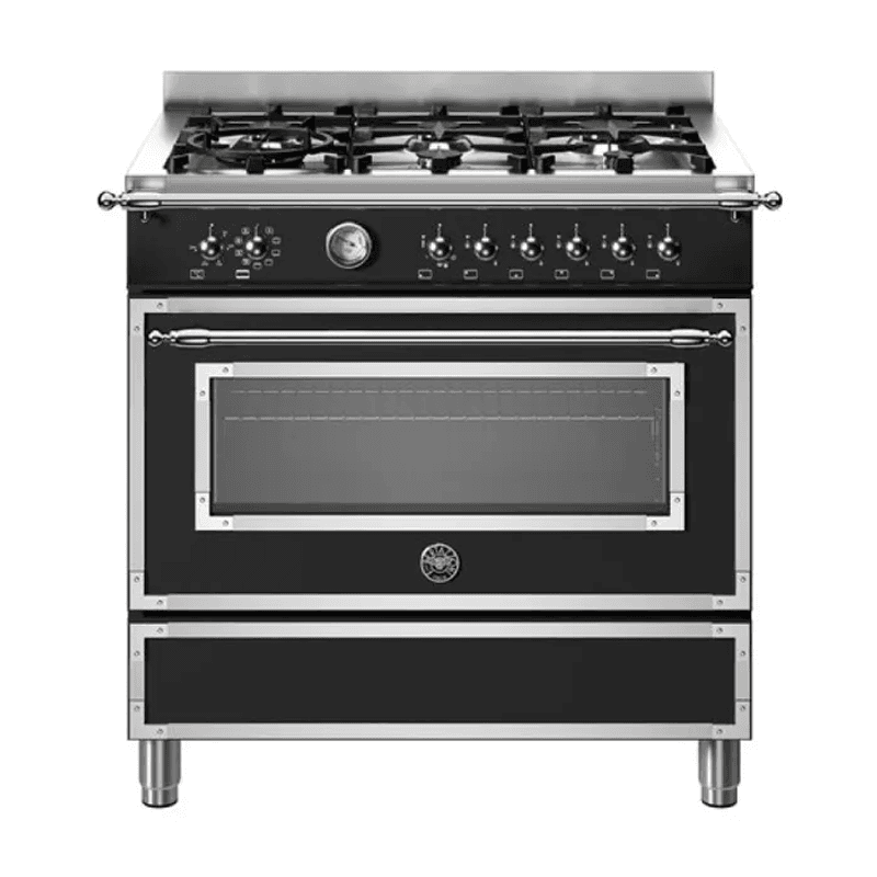 90cm Heritage Series Induction Cooker - Matte Black
