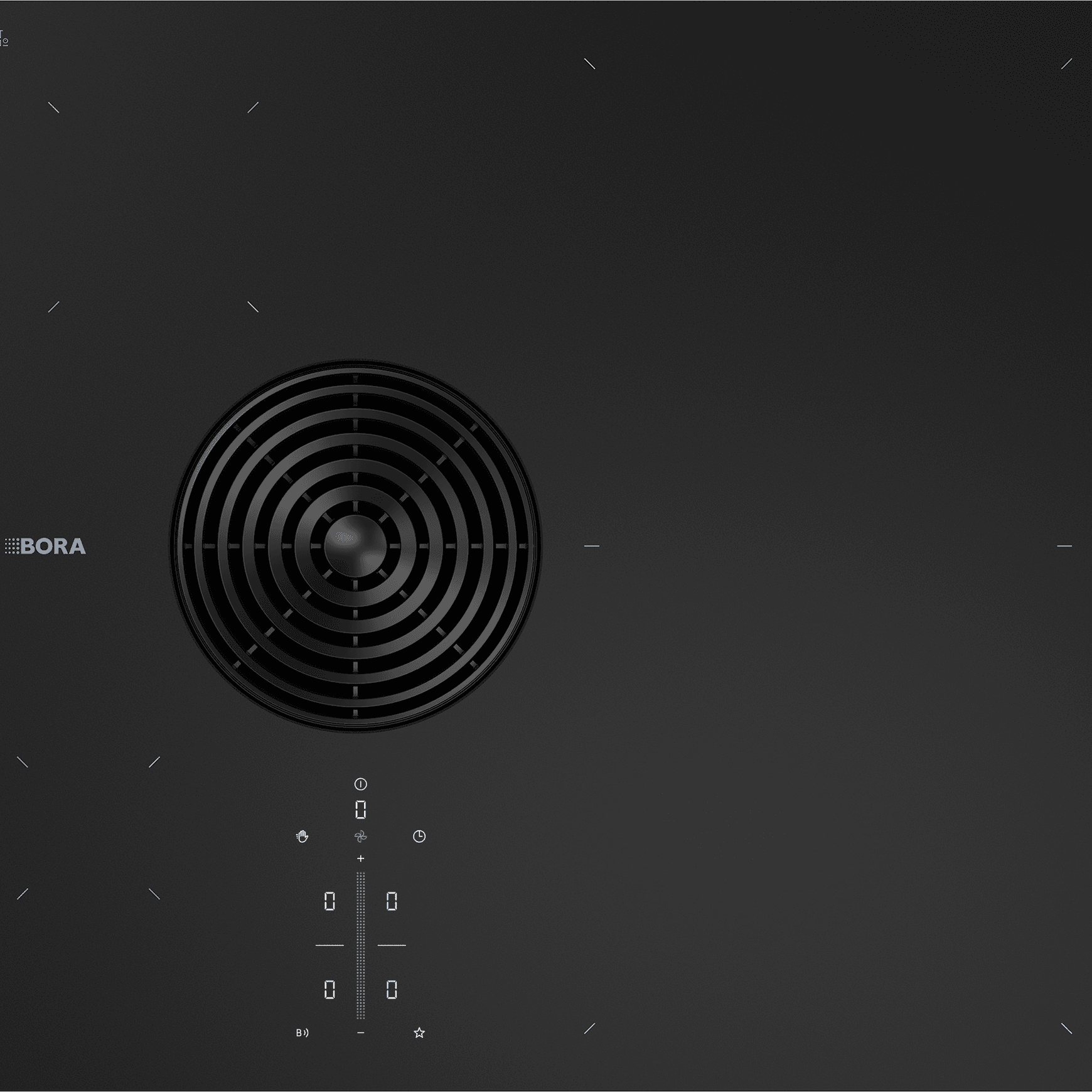 BORA S Pure | Cooktop/Extractor System | Matte/Shiny