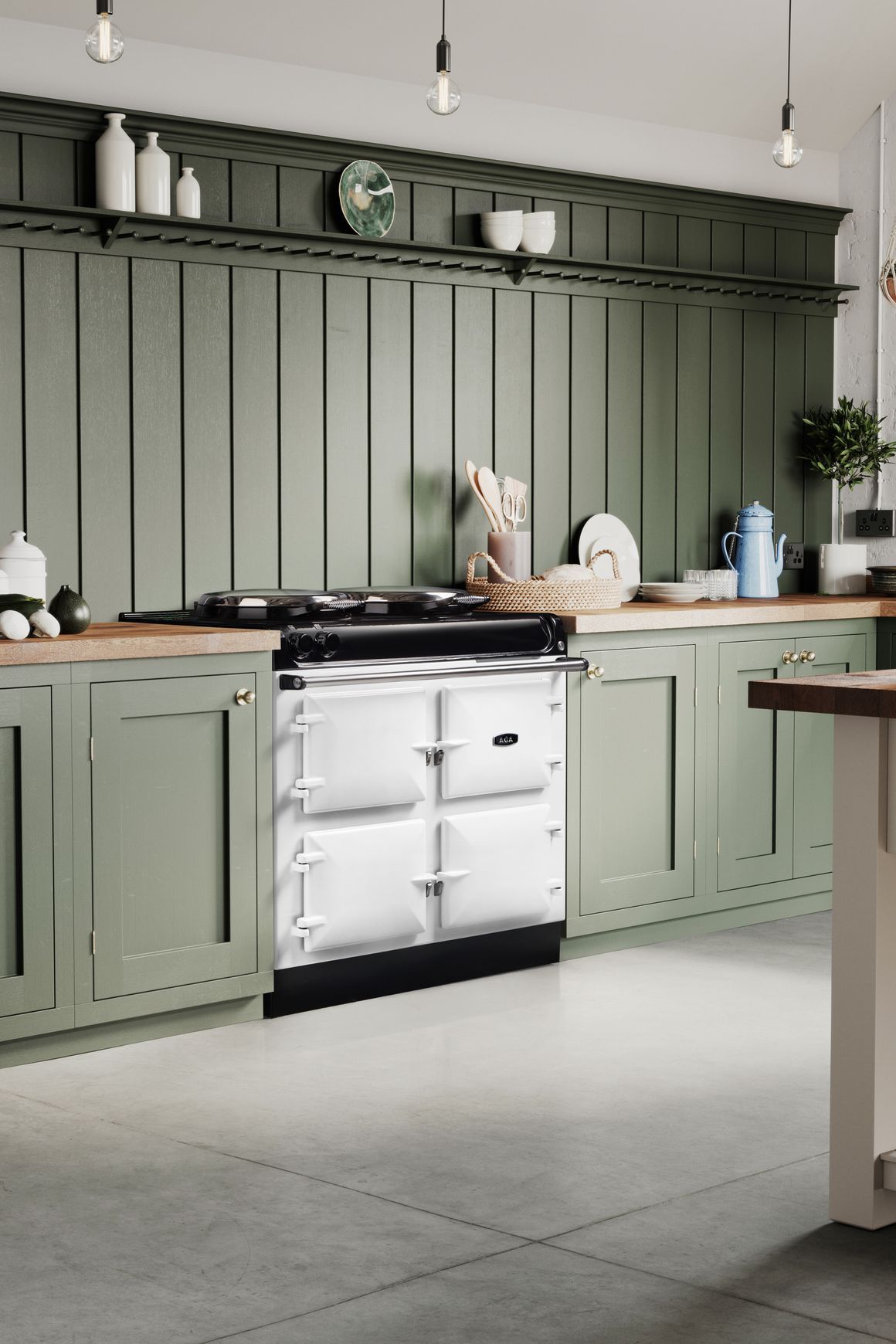 AGA | 3-Oven Dual Control Cast Iron Oven