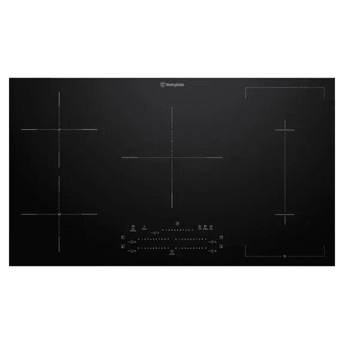 90cm 5 Zone Induction Cootktop - Black