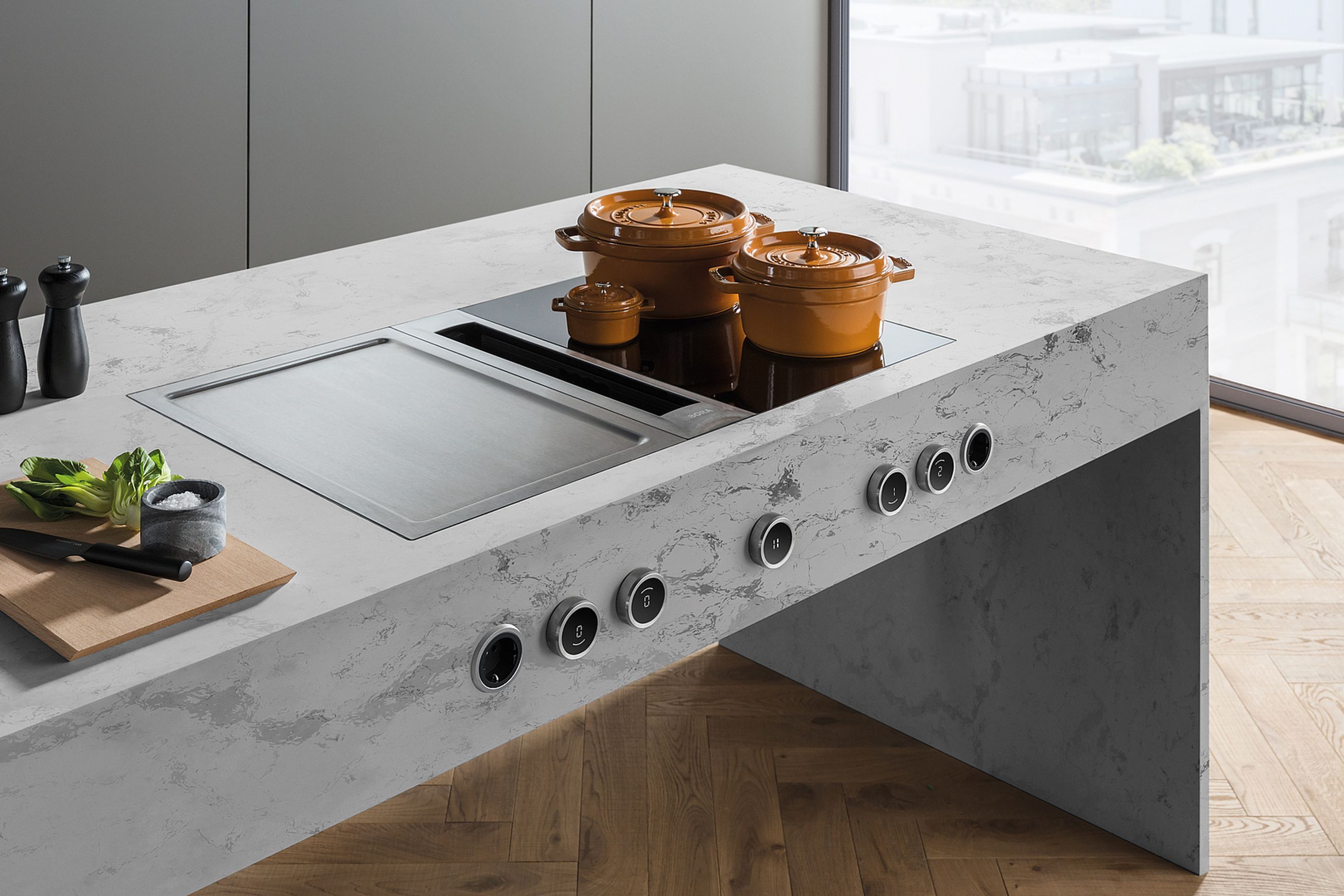 BORA Professional 3.0 | Combined Cooktop & Extractor
