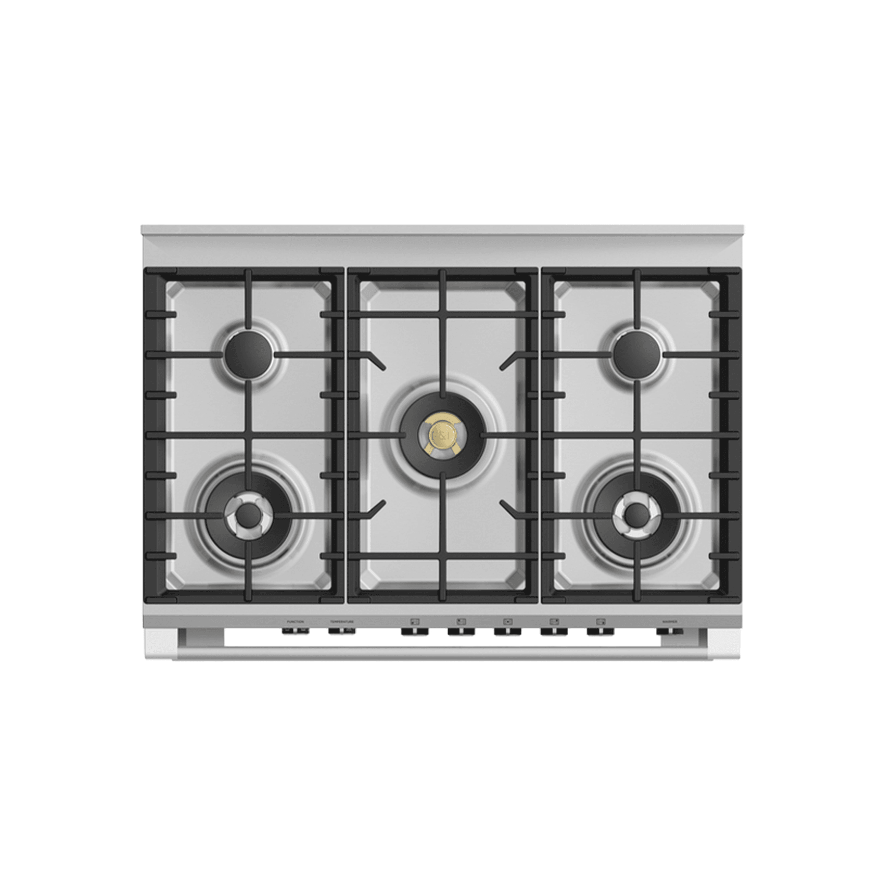 F&P Freestanding Cooker, Dual Fuel, 90cm, 5 Burners