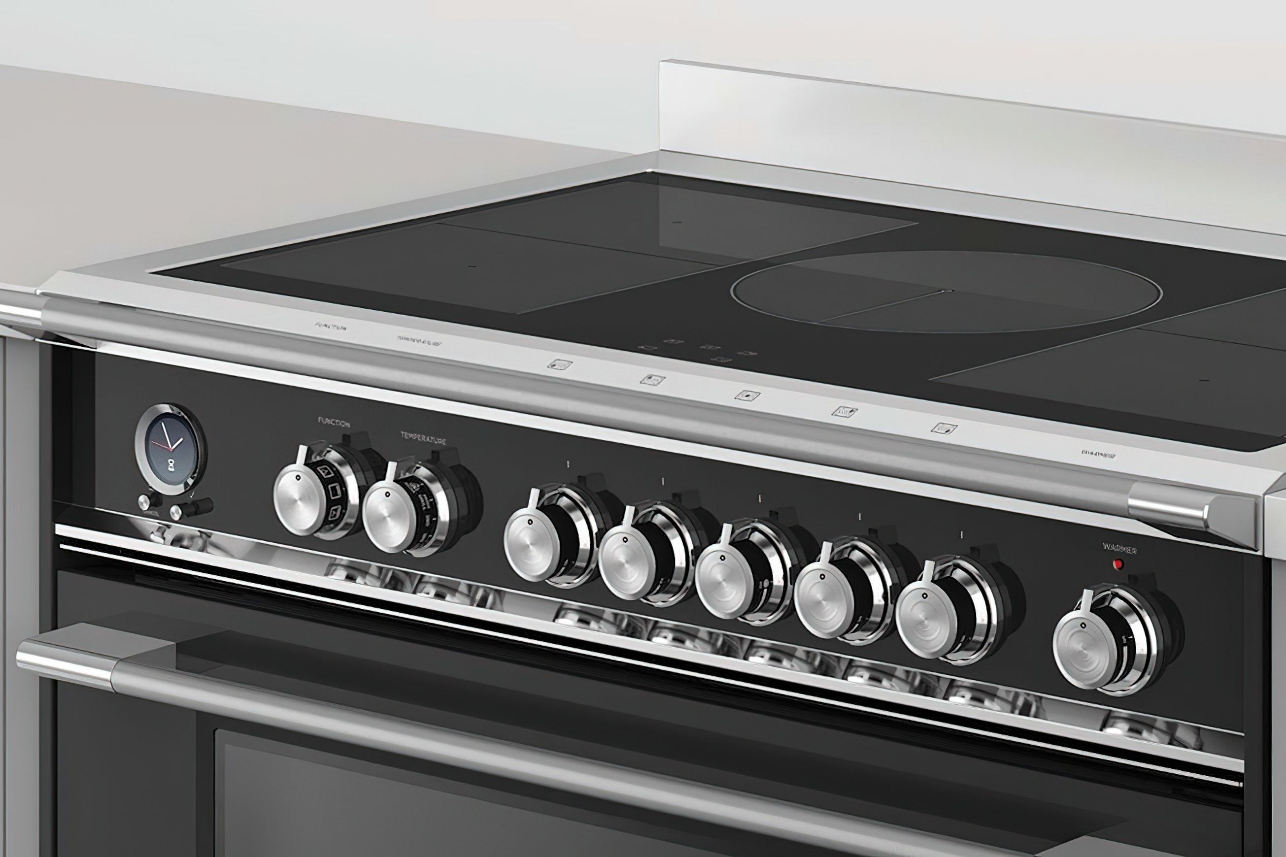 F&P Freestanding Cooker, Induction, 90cm, 5 Zones