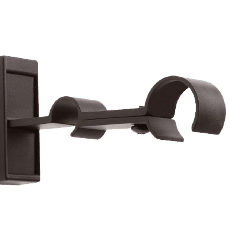 25mm/16mm Double Glide Curtain Bracket Concealed Fixing