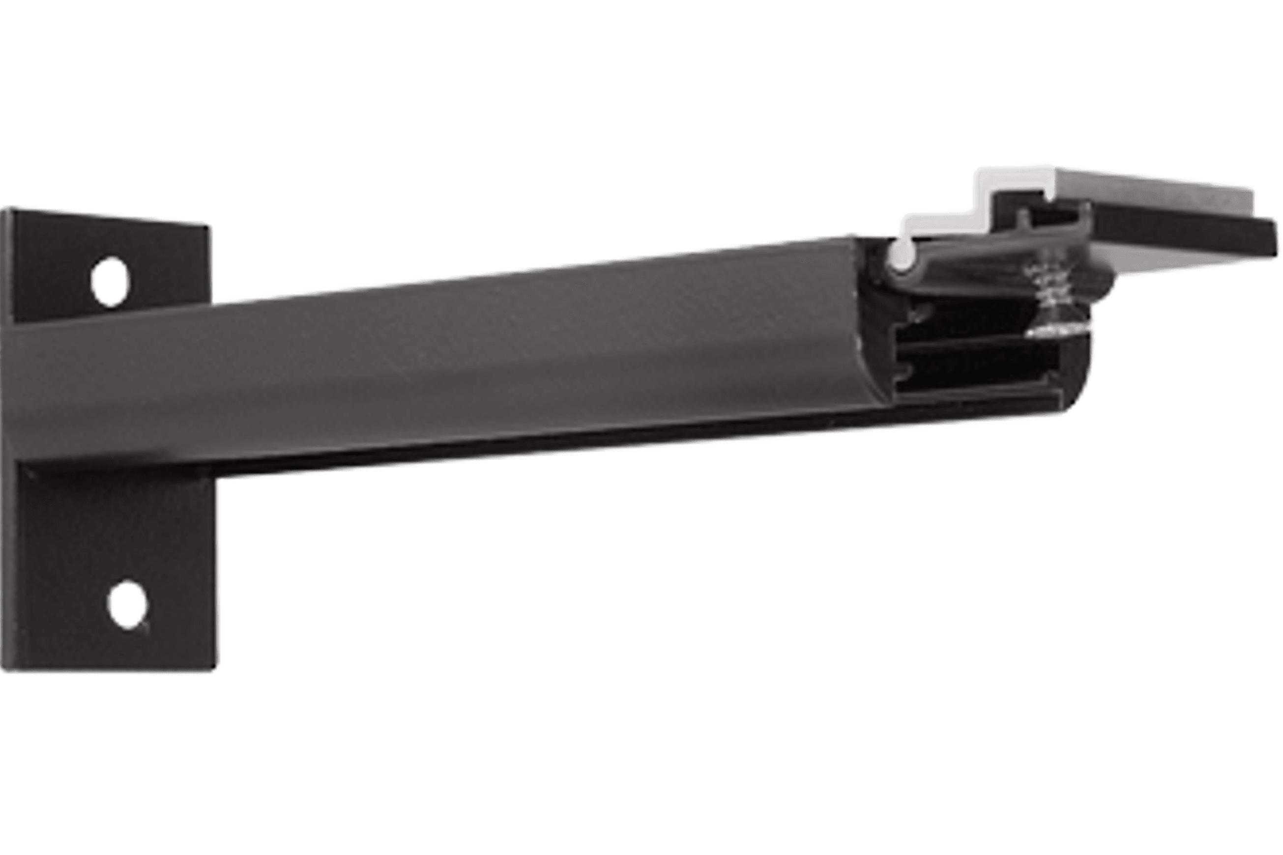 Evo Glide Curtain Bracket 100mm Projection - Visible Fixing