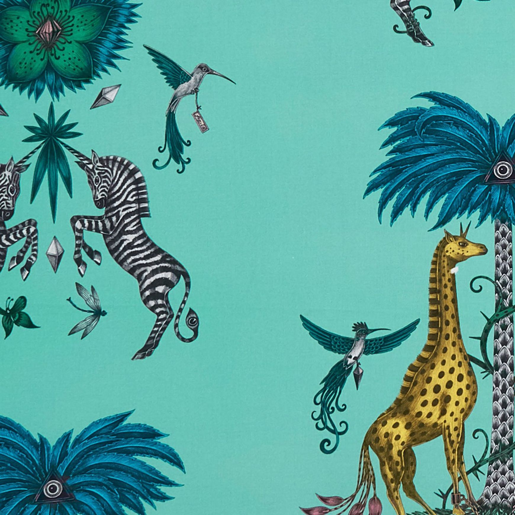 Clarke & Clarke Wilderie Fabric & Wallpaper Collection