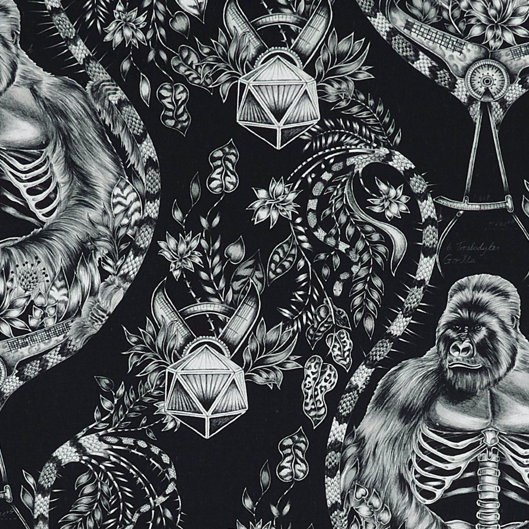 Clarke & Clarke Wilderie Fabric & Wallpaper Collection