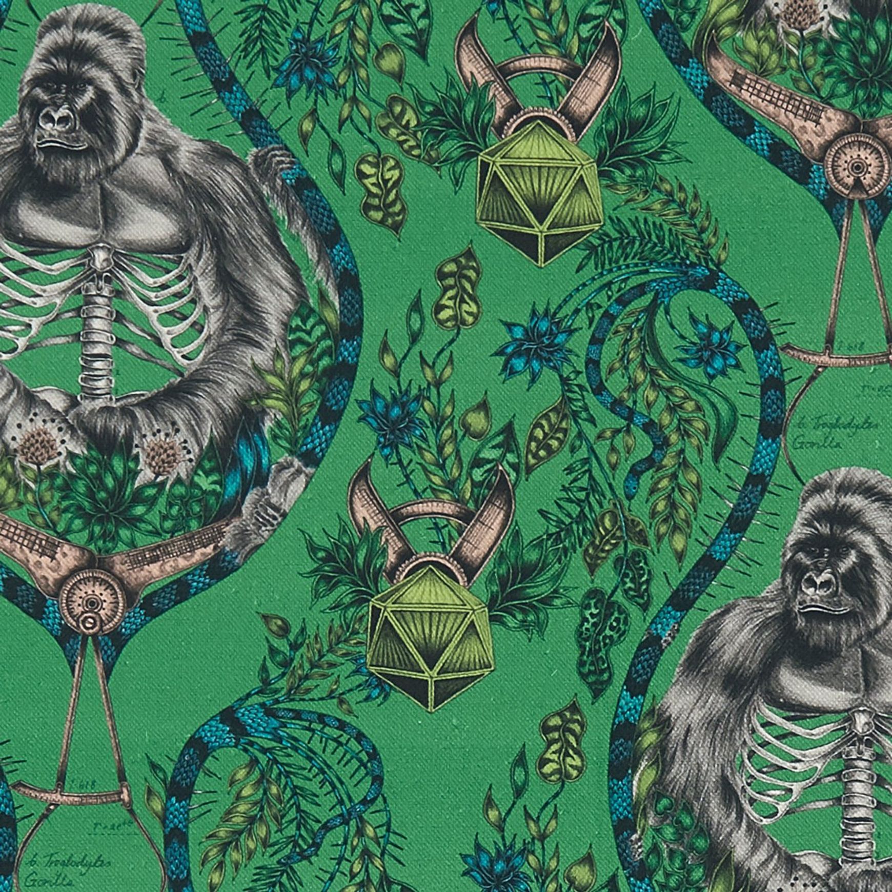 Clarke & Clarke Wilderie Fabric & Wallpaper Collection
