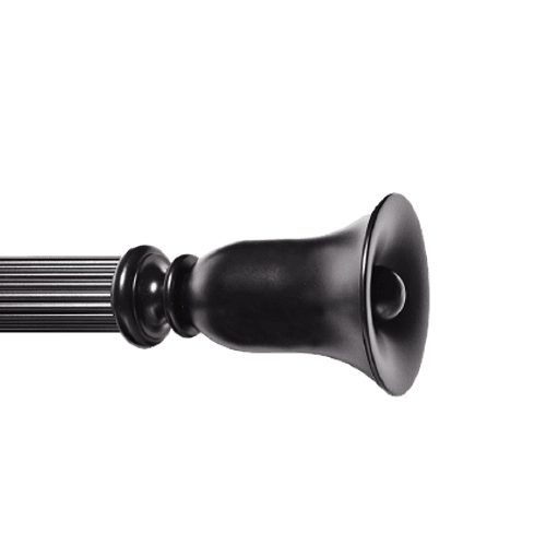 Tulip Finial 40mm Reeded Rod