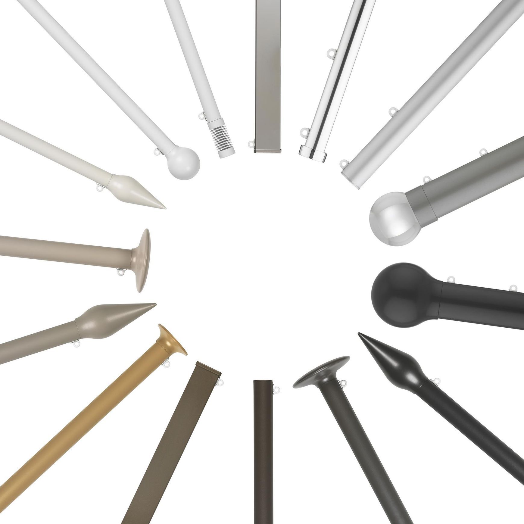 Curtain Rods & Tracks by Lahood
