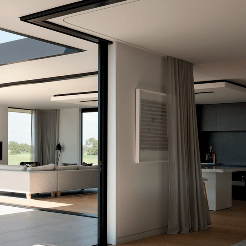 Flush Fit Curtain Track