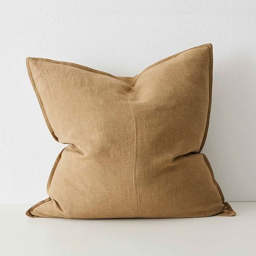 Weave Home European Linen Como Cushion - Clay | Three Sizes