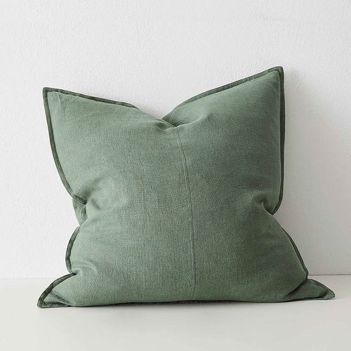 Weave Home European Linen Como Cushion Cover - Juniper | Three sizes