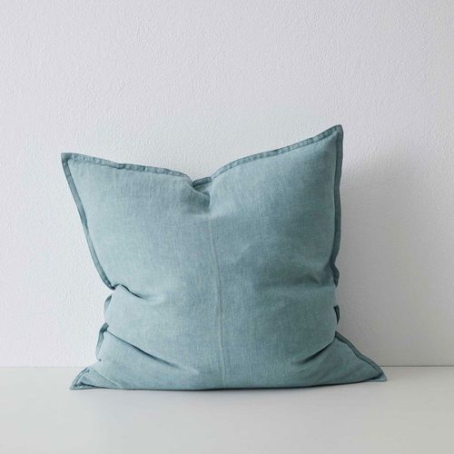 Weave Home European Linen Como Cushion - Mineral | Three Sizes