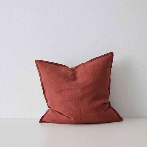 Weave Home European Linen Como Cushion - Sienna | Three Sizes