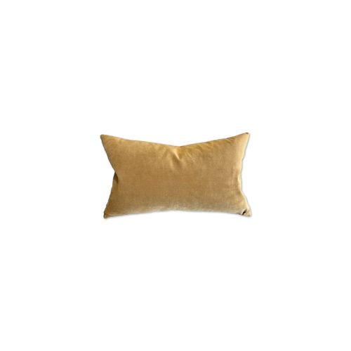 Amsterdam Velvet Rectangular Cushion | Caramel
