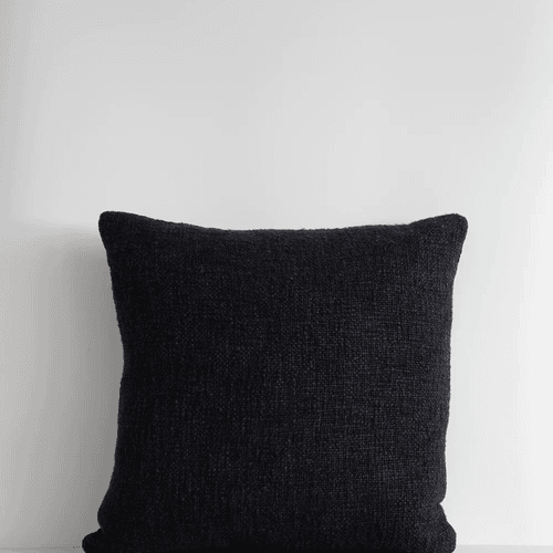 Baya Cyprian Cushion - Black | 50 x 50cm