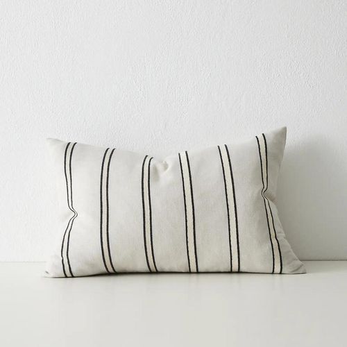 Weave Home Vinnie Striped Cushion - Glacier | Square and Lumbar