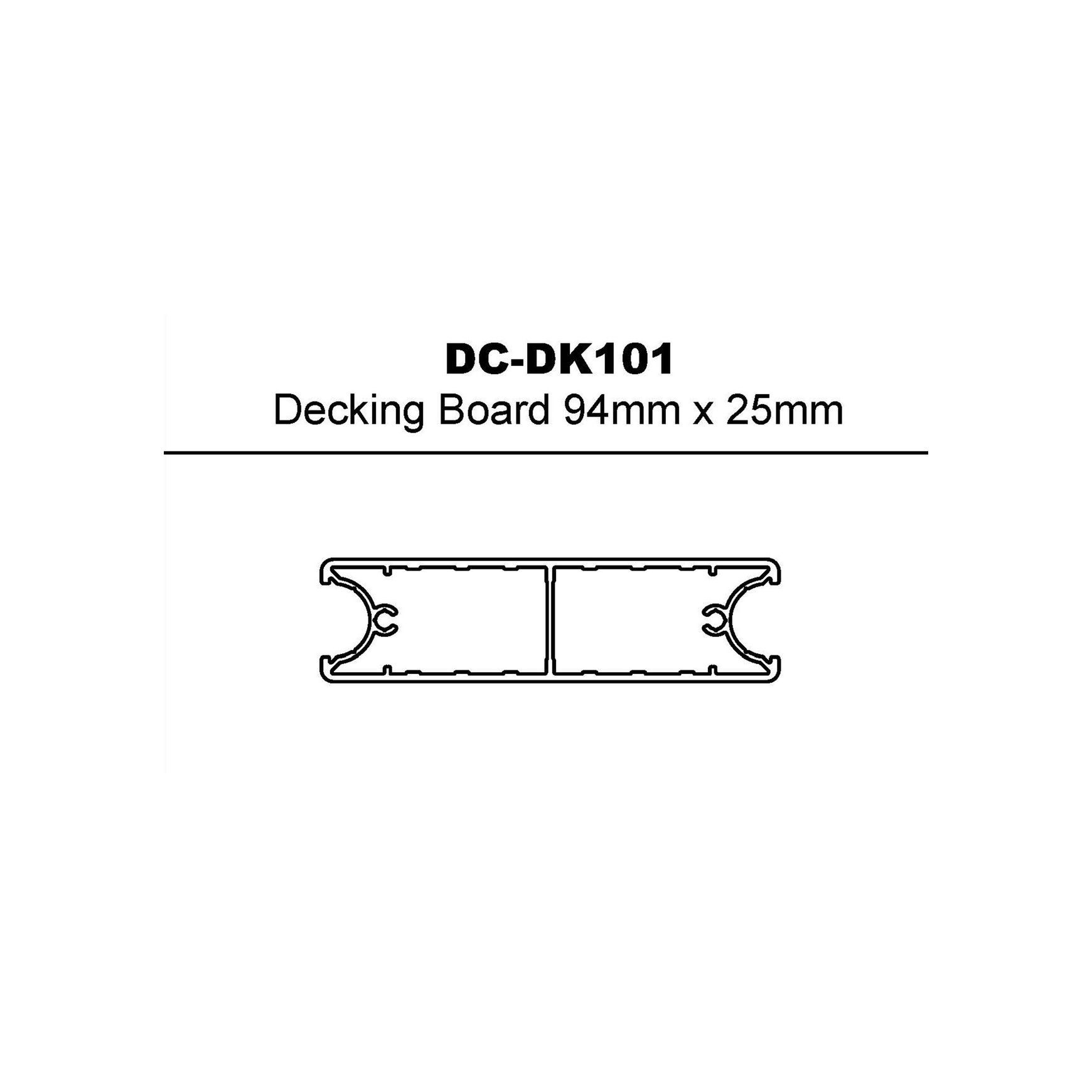 DecoDeck® Aluminium Decking