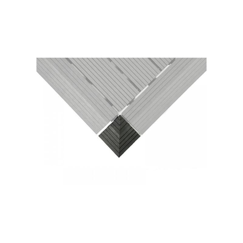 Deck tiles corner - Black - 1 pc