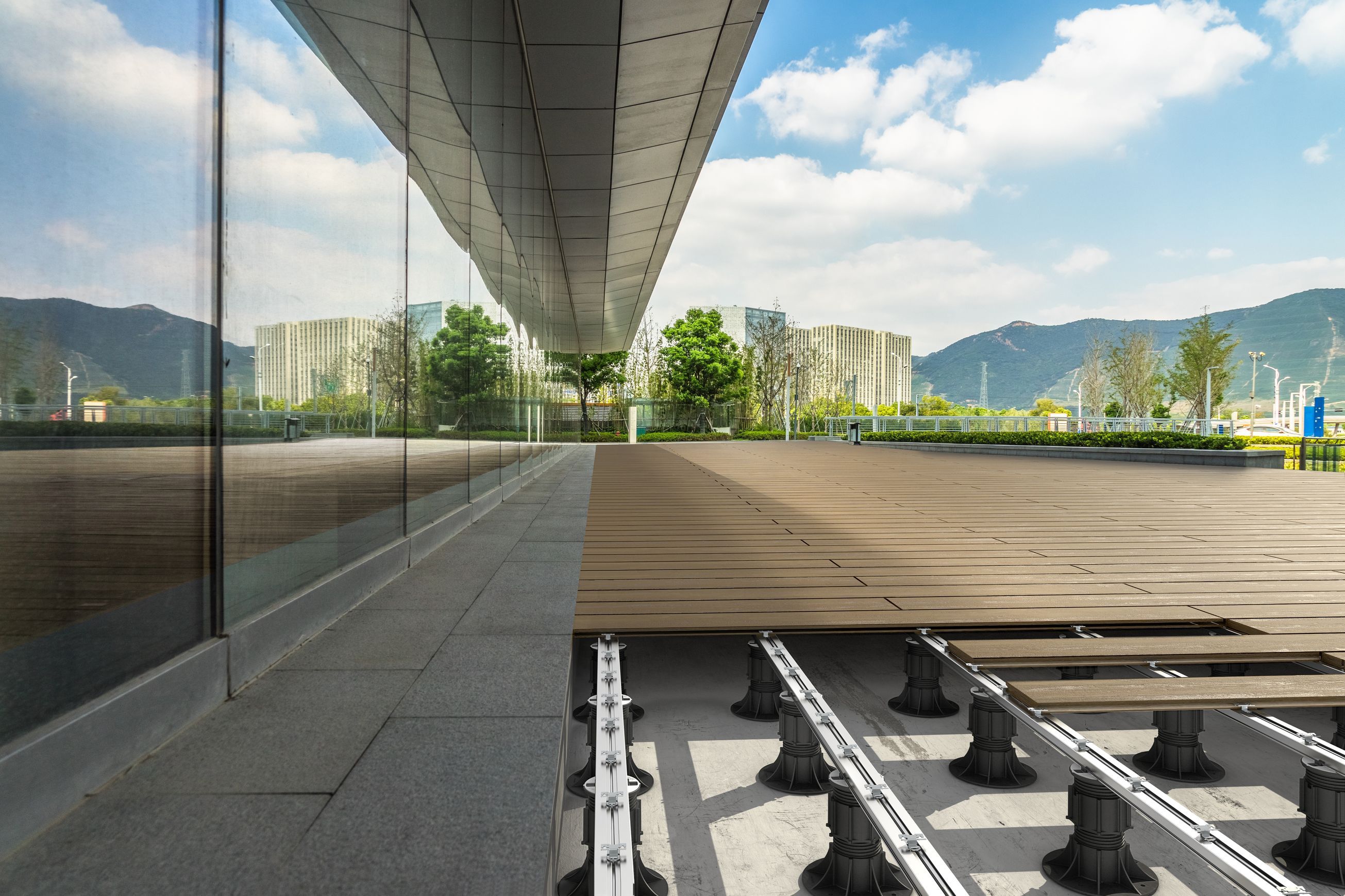 ShadowDeck | Floating Deck Framing System