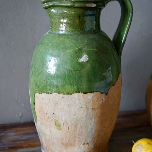 French Antique Terracotta Water Jugs
