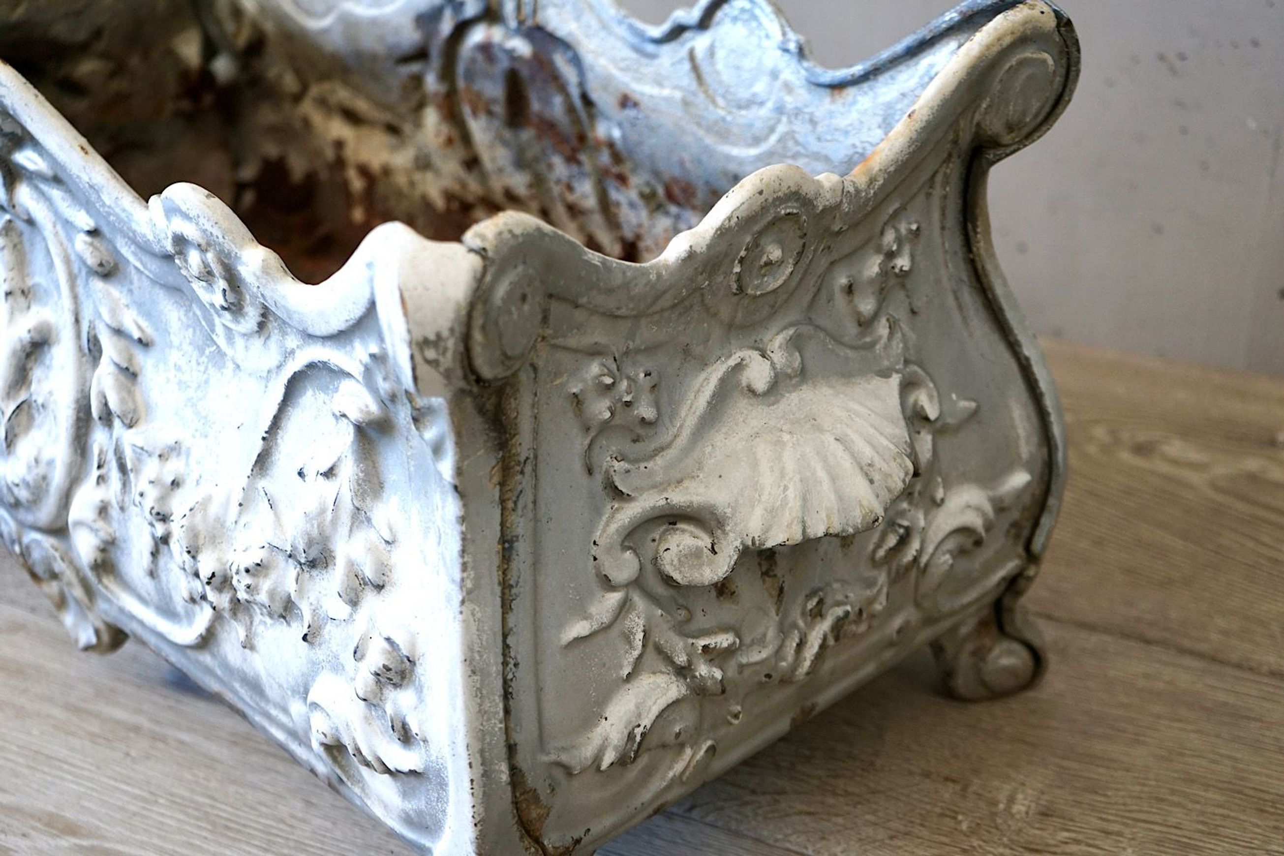 French Cast Iron Planter