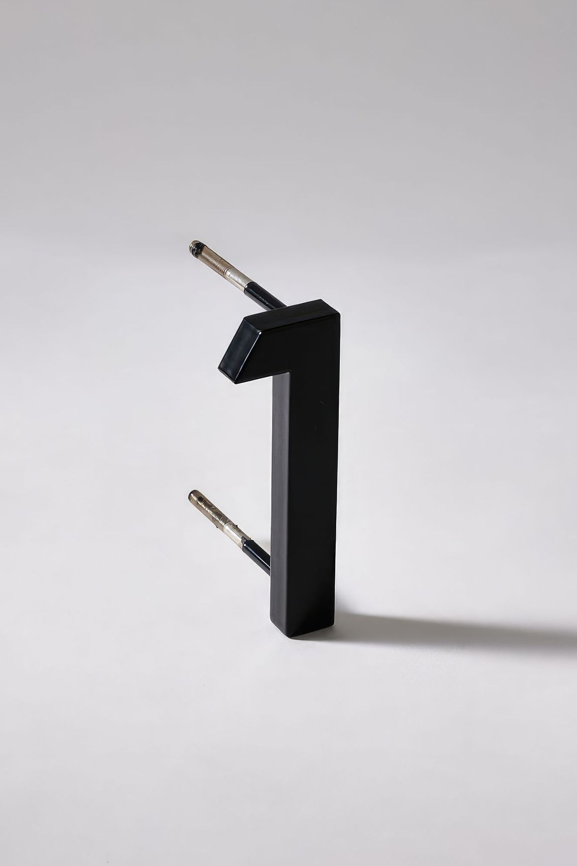 Black Stainless Steel Numbers & Letters