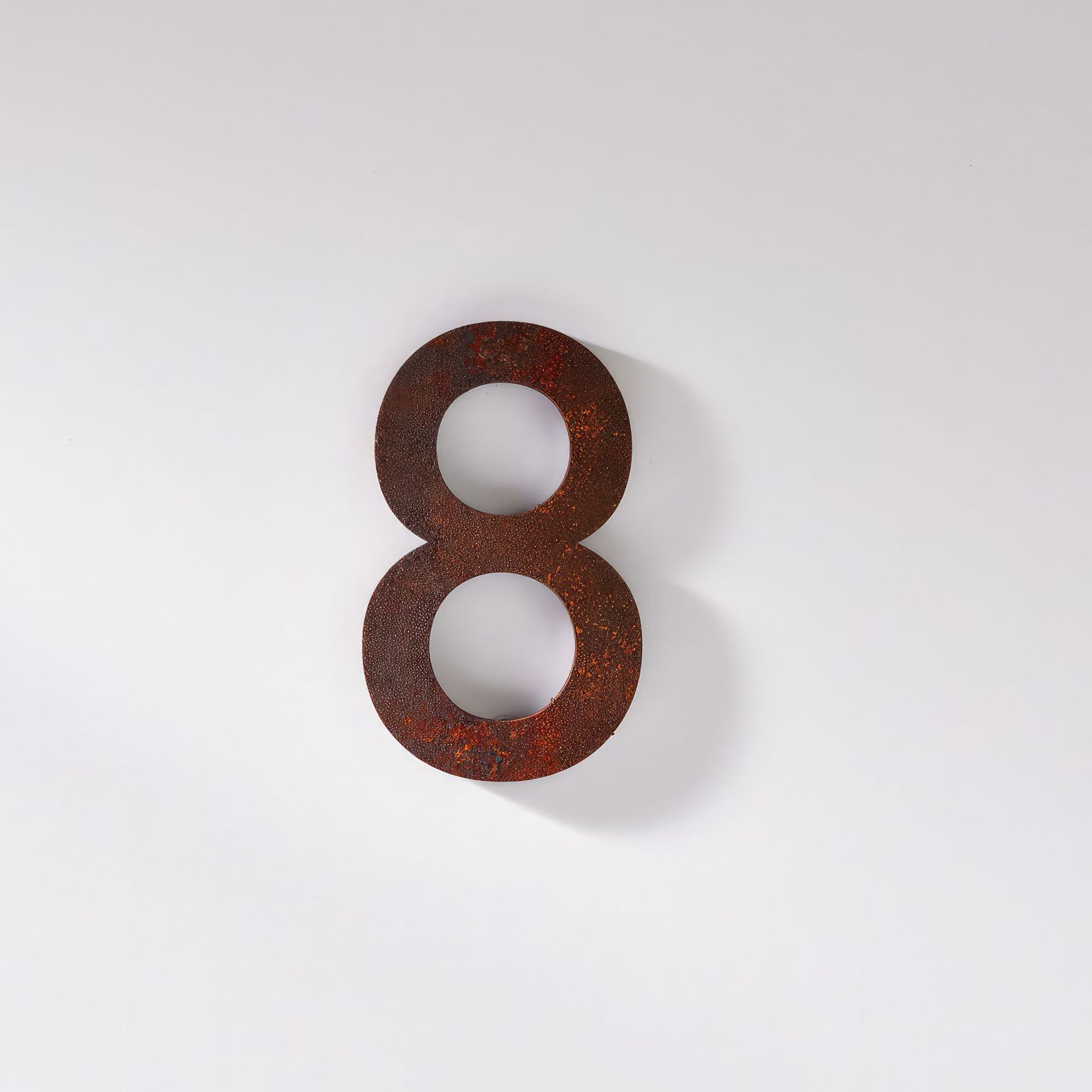 Corten Steel Numbers & Letters
