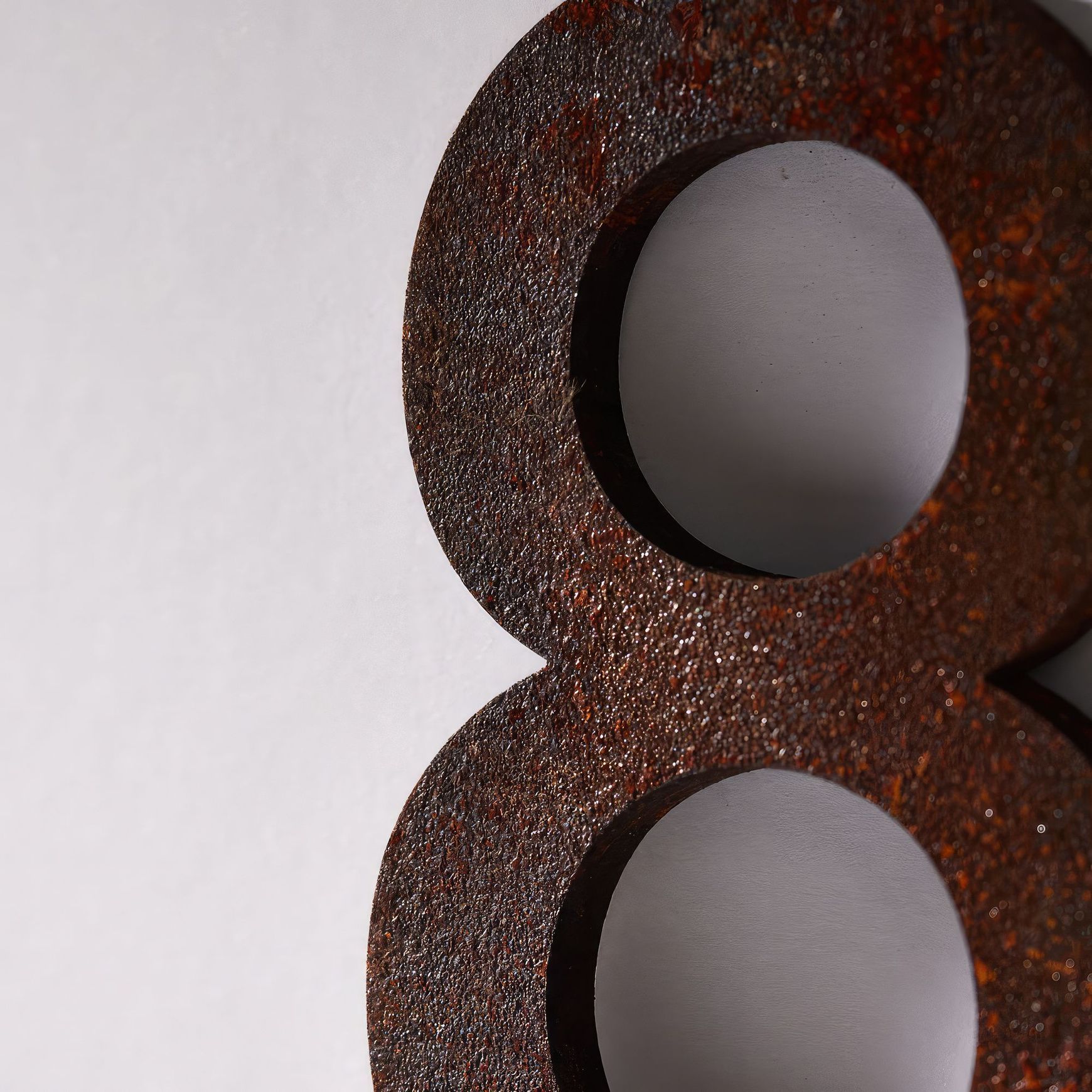 Corten Steel Numbers & Letters