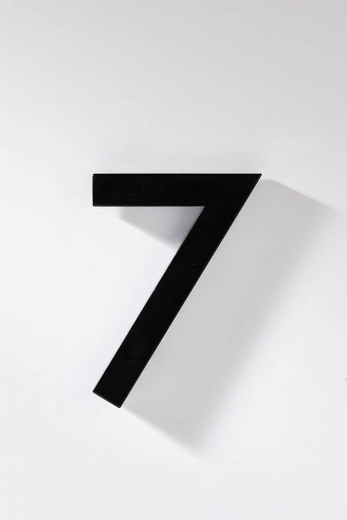 Black Stainless Steel Numbers & Letters