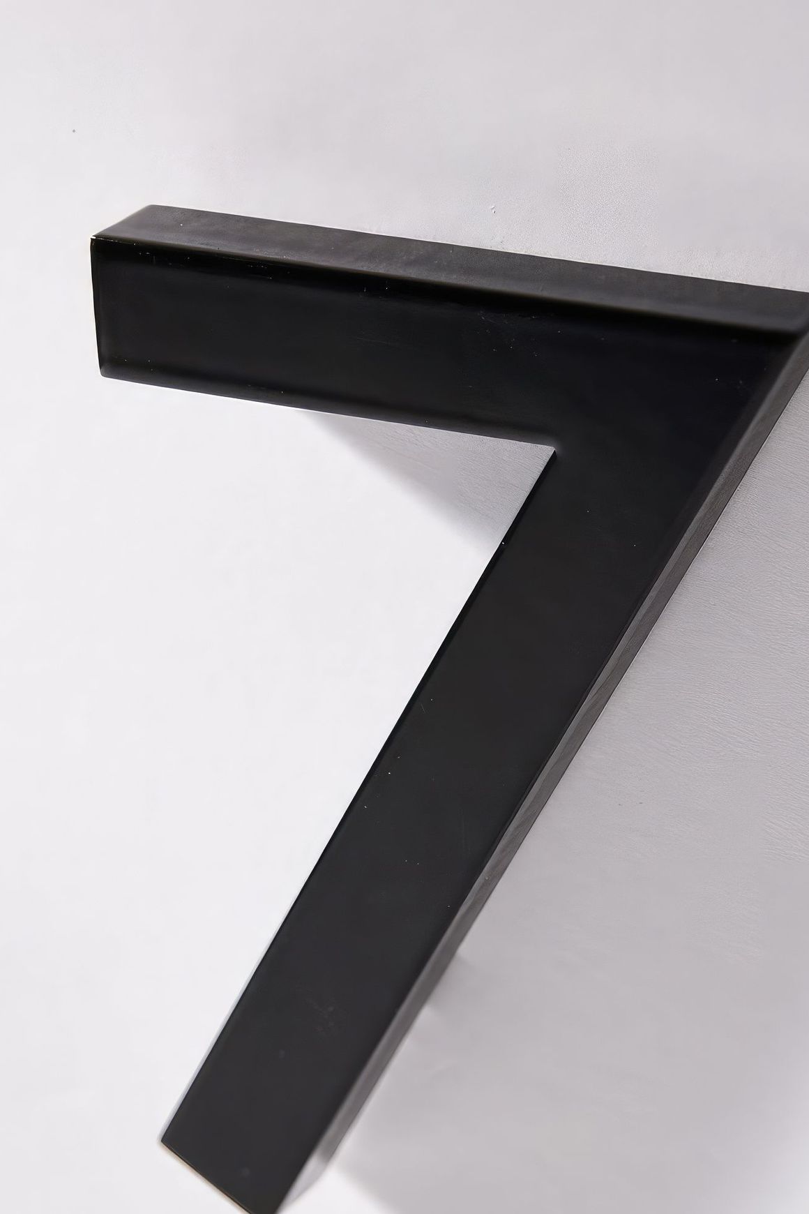 Black Stainless Steel Numbers & Letters