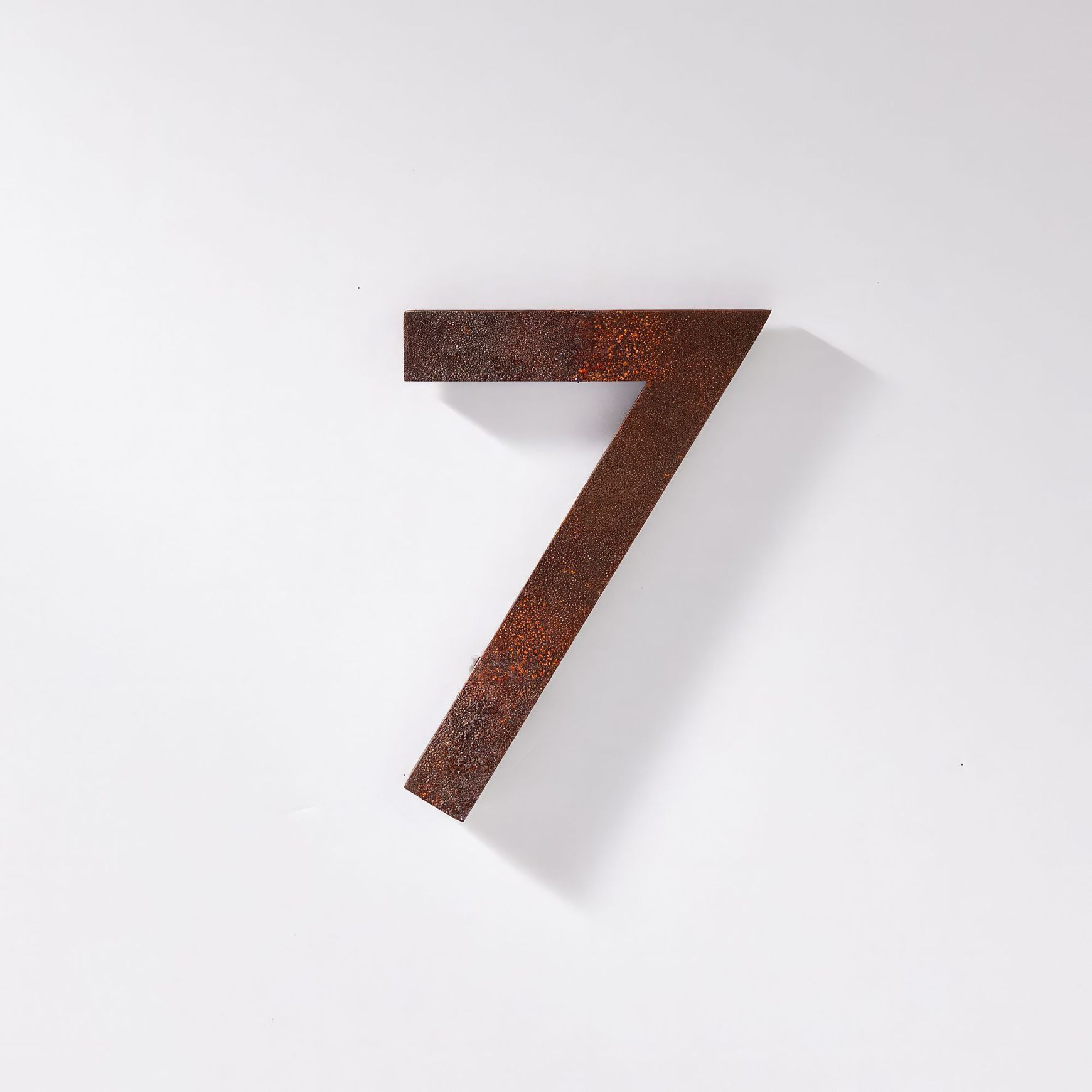 Corten Steel Numbers & Letters