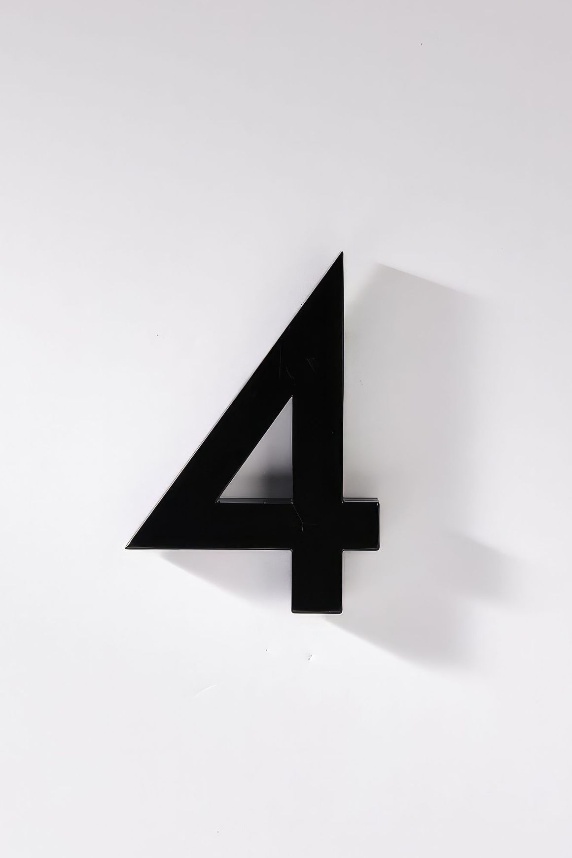 Black Stainless Steel Numbers & Letters
