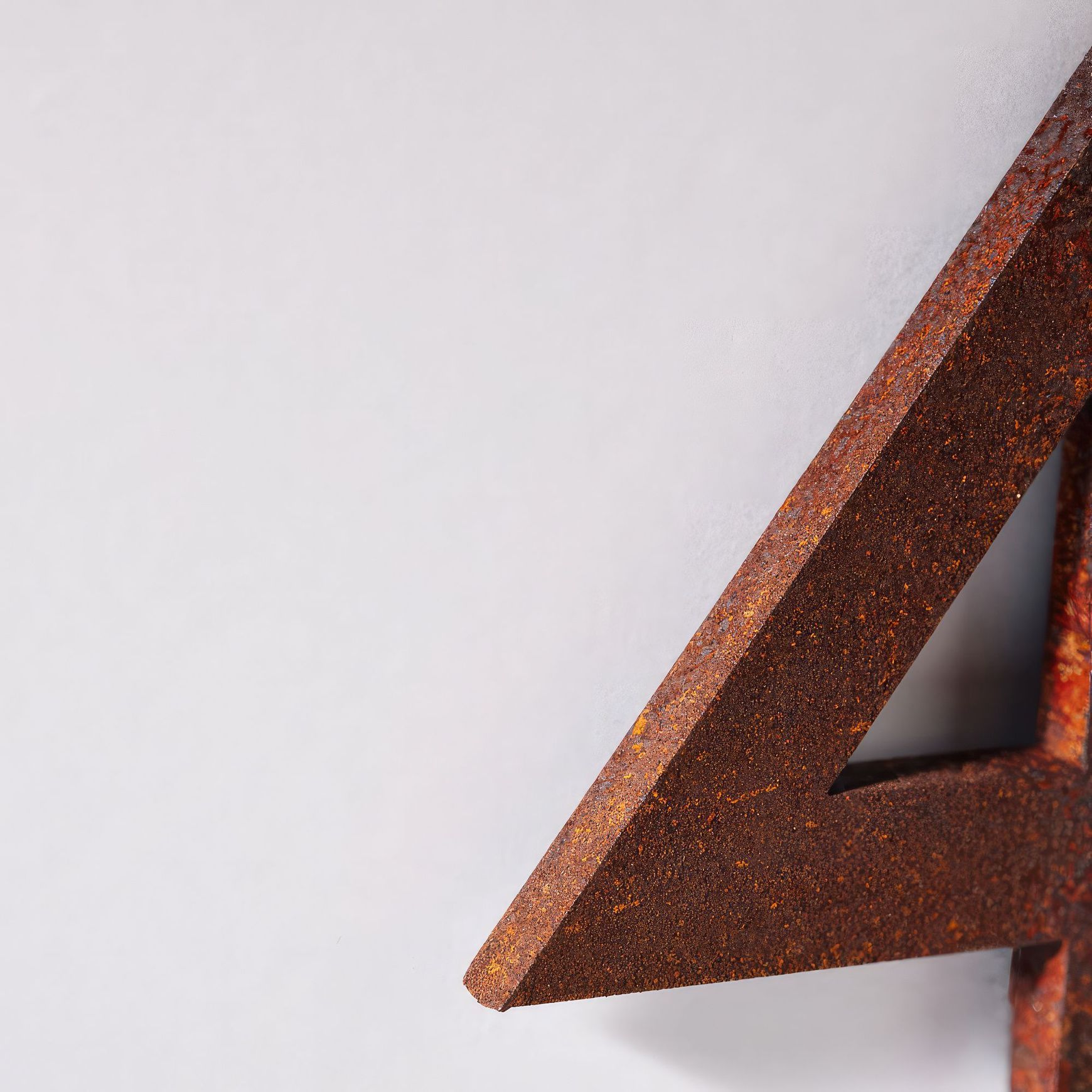 Corten Steel Numbers & Letters
