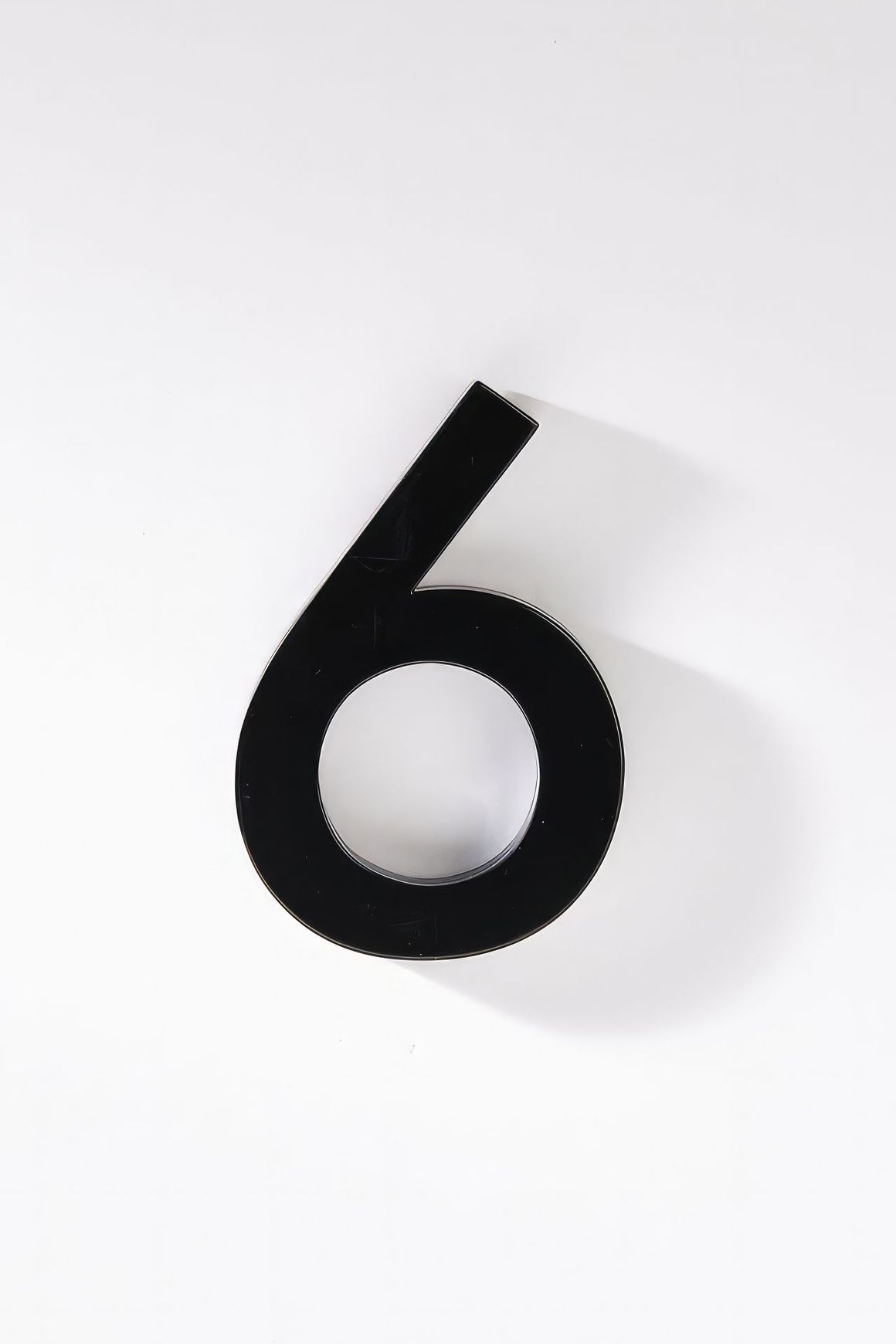 Black Stainless Steel Numbers & Letters